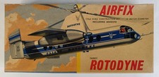 RARE VINTAGE AIRFIX FAIREY ROTODYNE 1959 1ST ISSUE – UNMADE COMPLETE AND BOXED