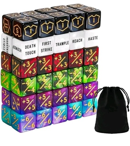 Pcs mtg dice keyword life - pcs,