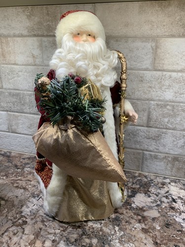 Christmas standing santa claus - christmas,