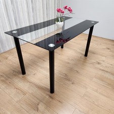 Dining Table Clear Glass
