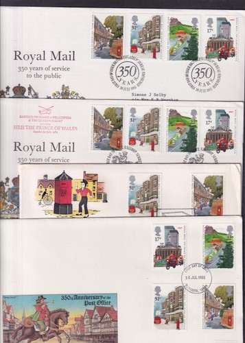 1985 royal mail 350 - gb, years