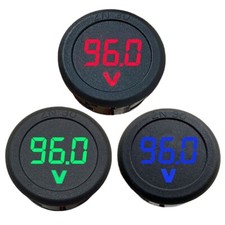 Car voltmeter 100v led - dc,