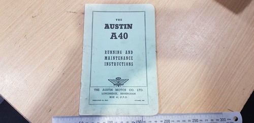 Austin models a40 - a40, running