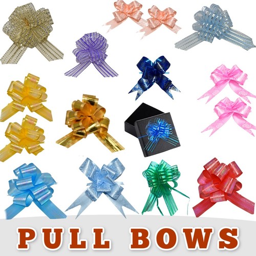 Large 30mm ribbon bow - 50,