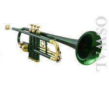 TRUMPET NEW GREEN BRASS FINISH
