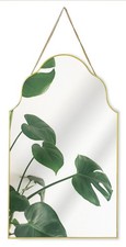 Decorative Arched Gold Rimmed