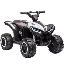 Kids Electric Quad Bike 12V, Ride On Car ATV Toy with Remote Control