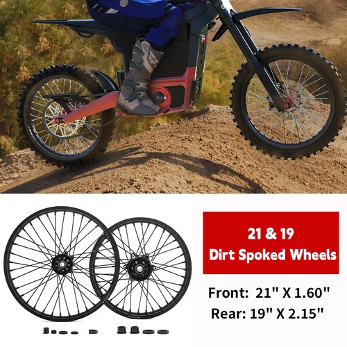 Spoked wheels set for - 21"/19",