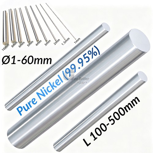 Pure nickel round - nickel, ni