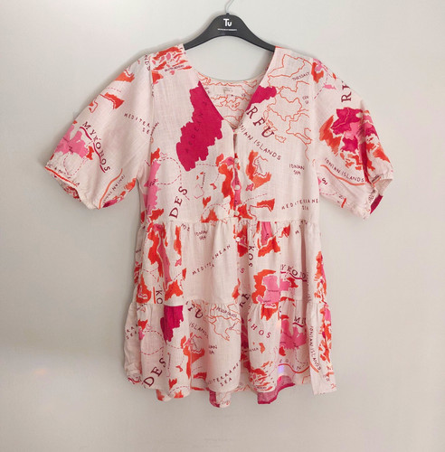 Next linen map print - next,