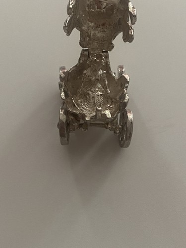 Solid silver miniature - silver,