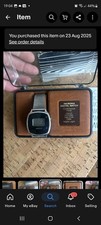 Microma Digital Watch - Original Box & Paper. Vintage 1980’s. Spares or repairs