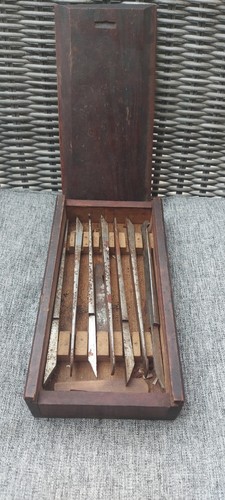 Vintage set plough plane - set,