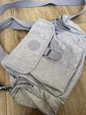 Kipling Bag Medium Size GREY / lilac shoulder crossbody bag