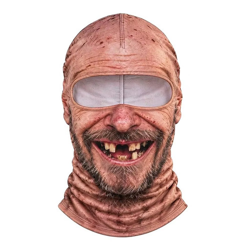 Funny face ski - 3d, mask