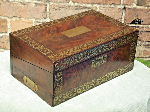Brass inlaid regency - brass,