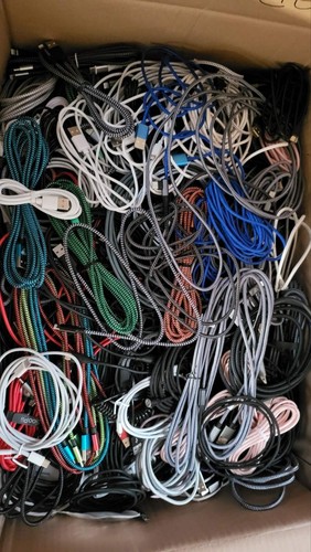 Various phone charger cables - various,