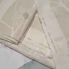 Laura Ashley Cottonwood Natural Fabric 2 x 60cm x 130cm 1 x 137 x 300cm 3metres