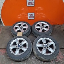 Ford Focus Alloy Wheels & Tyres Mk2 16 Inch 16" 5 Spoke 20555R16 2005-2011 