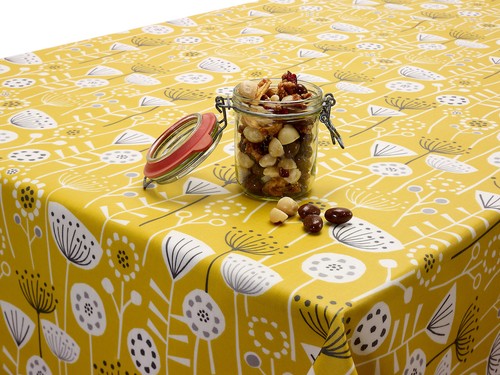Scandinavian style oilcloth - scandinavian,