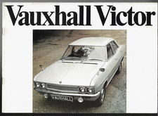 Vauxhall Victor FD 1971-72 UK Market Brochure 1600 2000 Super SL Saloon Estate