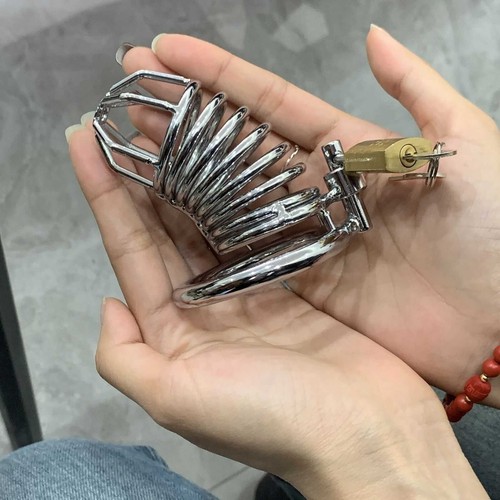 Metal stainless steel chastity - metal,