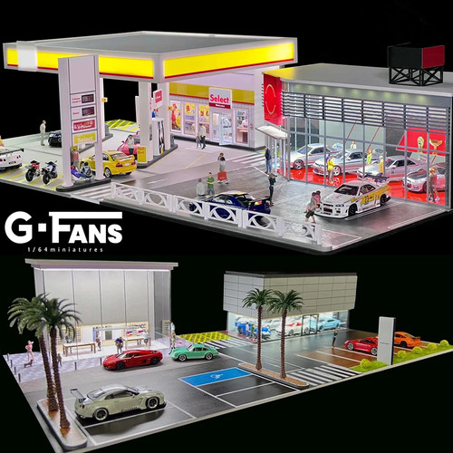 Diecast model car garage - diecast,
