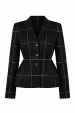 Escada Black Wool Angora