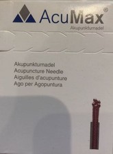 AcuMax Acupuncture needles with tube (500 /Box)0.22x13mm, expired, display only