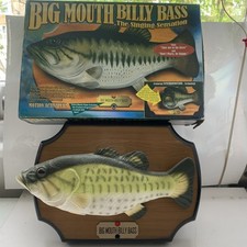 Big mouth billy bass singing - bass,