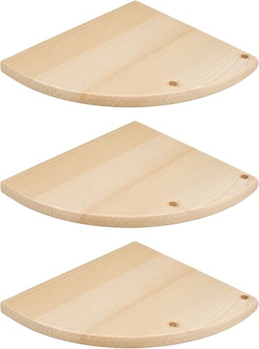 Set natural wood corner - 3,