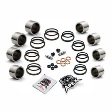 Brake Caliper Piston Seal Daytona 650 2005 Front Triumph Parts Stainless Kit Set
