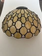 Tiffany Ceiling Lamp Shade 14 inch Stained Glass Handcraft Art