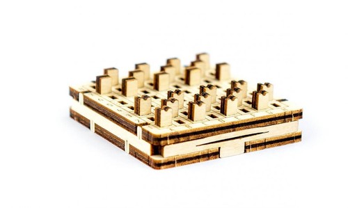 Woodencity mini checkers - woodencity:,