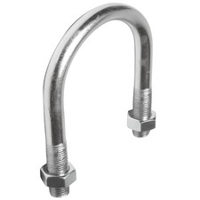 Zinc Plated U Bolt Pipe Size 40mm 50mm U-Bolts For Livestock And Boats