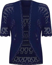 Women Crochet Knitted Bolero
