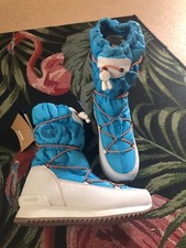 HI-TEC blue snow boots UK5