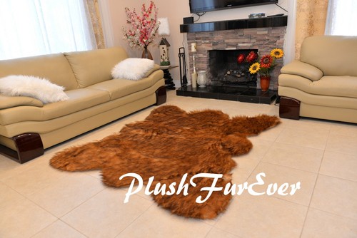 Large bearskin pelt 6 - x, 6'