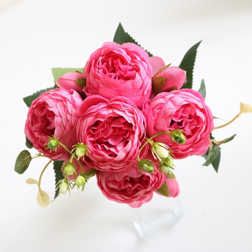 Silk peony artificial fake - peony,