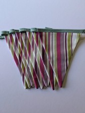 Handmade Stripe Bunting