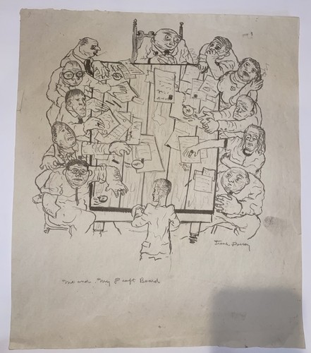 Original ink drawing - original,