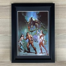 BORIS VALLEJO FRAMED ART