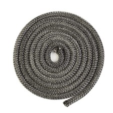 Black Stove Fire Rope Door