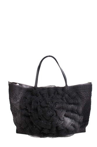 Valentino tote bag black - valentino,
