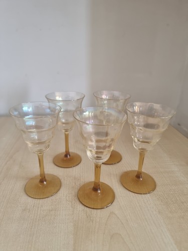 Art deco iridescent liqueur - art,