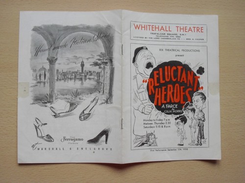 Programme whitehall theatre - programme,
