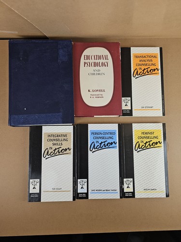 Psychology counselling books - psychology,