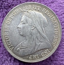 1900 Queen Victoria Silver One