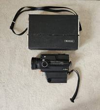 Vintage Sankyo CME-444 Hi-Focus Super 8 Cine Film Camera with Original Hard Case