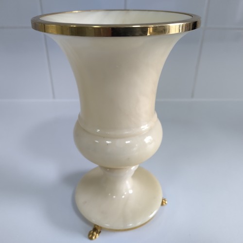 Italian alabaster stone - , vase
